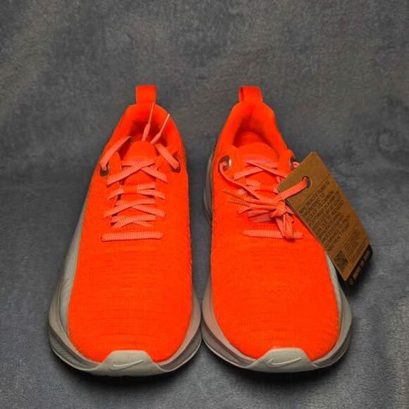 Nike ReactX Infinity Run 4 PRM Shoes Men\'s 9.5 / Women\'s 11 New Orange Grey main image 6